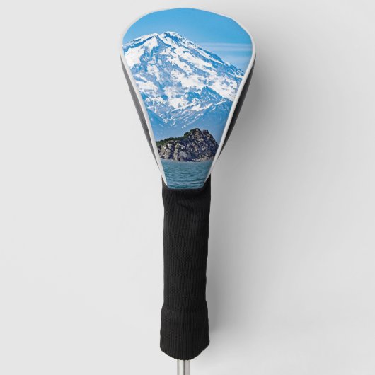 Golf Head Hoesje van Mount Redouht, Alaska Golfheadcover (Voorkant)