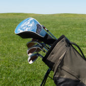 Golf Head Hoesje van Mount Redouht, Alaska Golfheadcover (Insitu)