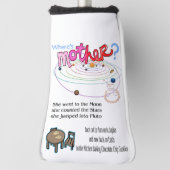 Golf Head Hoesje Waar is moeder? Golfheadcover (Draai 90)