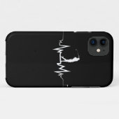 Golf Heartbeat ontwerp- Cool cadeau voor golfer Case-Mate iPhone Case (Achterkant (horizontaal))