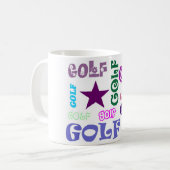 Golf herhaling koffiemok (Voorkant links)