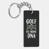 Golf Het is mijn DNA Sleutelhanger (Voorkant Links)