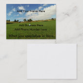 Golf, Het Spel, Chubby Visitekaartjes (100), Pack (Voorkant / Achterkant)