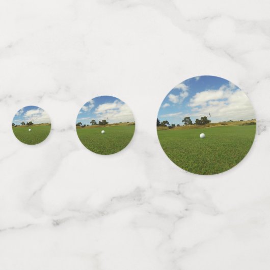 Golf Het Spel, Confetti (Achterkanten)