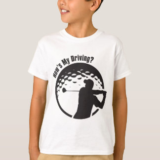 Golf Hoe is mijn drijvende opa pa Golfer? T-shirt