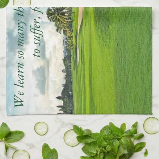 Golf - hoe te lijden theedoek (Gevouwen)