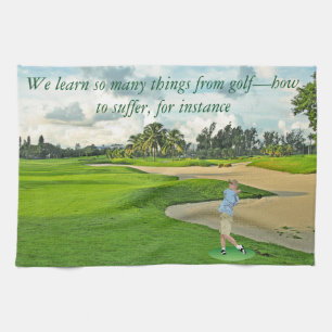 Golf - hoe te lijden theedoek