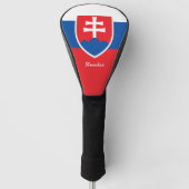 Golf Hoesjes van Slowakije en Slowakije Golfheadcover (Voorkant)