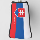 Golf Hoesjes van Slowakije en Slowakije Golfheadcover (Draai 90)