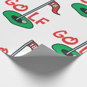 Golf Hole Cadeaupapier (Hoek)