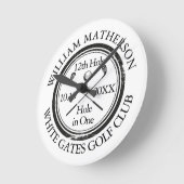 Golf Hole in één persoon  Ronde Klok (Hoek)