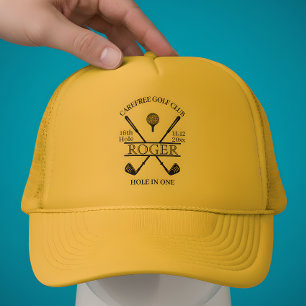 Golf Hole In One Aandenken Trucker Pet