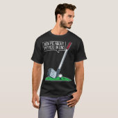Golf Hole in One Club Course Golfer T-shirt golfsp (Voorkant volledig)