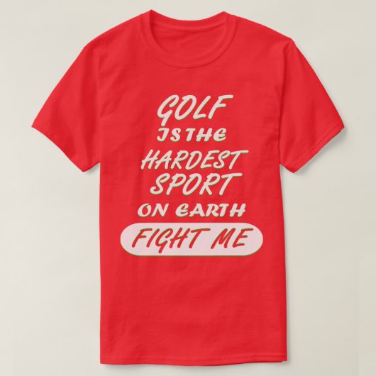 Golf Hole in One Club T-shirt (Design voorkant)