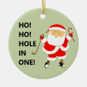 Golf Hole-in-one Collectible Keramisch Ornament (Voorkant)