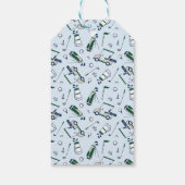 Golf Hole in One Eerste Verjaardag Cadeaulabel (Achterkant)