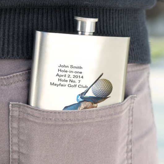 Golf Hole-in-one herdenking  Flacon (Voorbeeld)