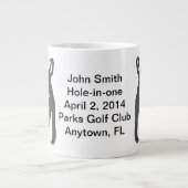 Golf Hole-in-one herdenking  Grote Koffiekop (Voorkant)