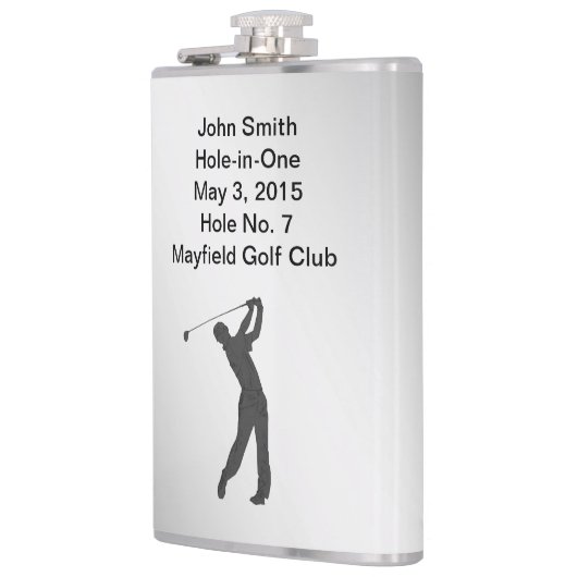 Golf Hole-in-one herdenking  Heupfles (Links)