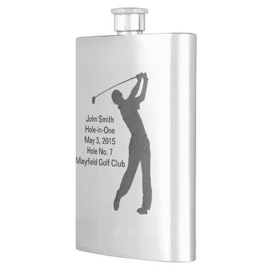 Golf Hole-in-one herdenking  Heupfles (Links)