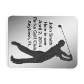 Golf Hole-in-one herdenking  Magneet (Horizontaal)