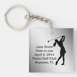 Golf Hole-in-one herdenking  Sleutelhanger