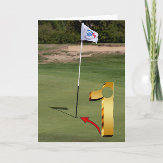 Golf. Hole-in-one. Kaart