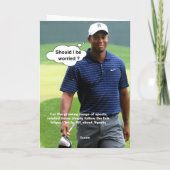 Golf. Hole in one. Kaart (Achterkant)