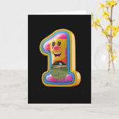 Golf. Hole in one. Kaart (Gele Bloem)