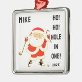 Golf Hole-in-one Keepomwille Metalen Ornament (Links)