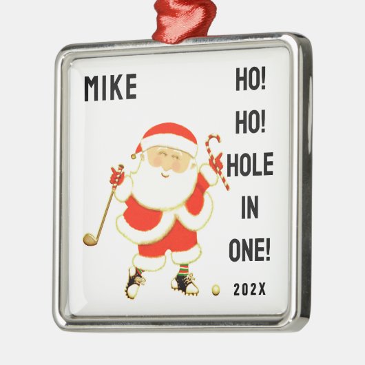 Golf Hole-in-one Keepomwille Metalen Ornament (Links)