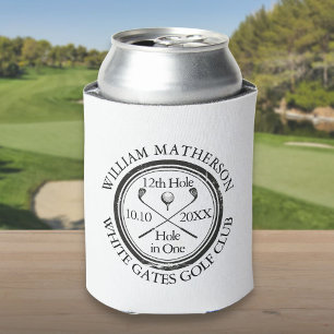 Golf Hole in One Klassieke Persoonlijke Gift Blikjeskoeler