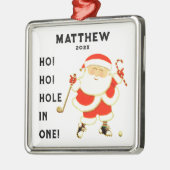 Golf Hole-in-one Metalen Ornament (Links)