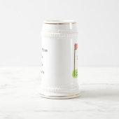 Golf Hole in One Personalized Stein Bierpul (Center)