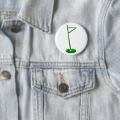 Golf Hole Marker Ronde Button 5,7 Cm (In situ)