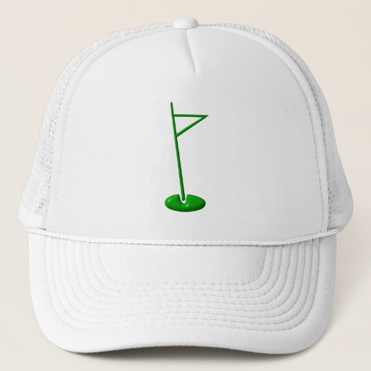 Golf Hole Marker Trucker Pet (Voorkant)