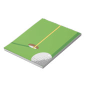Golf Hole Notitieblok (Linkerzijde)