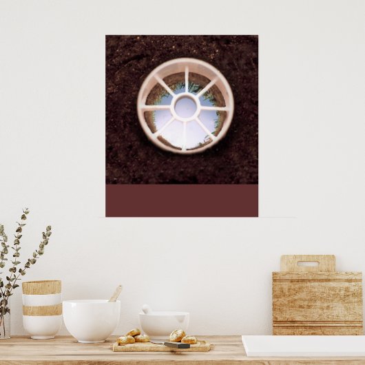 Golf Hole Poster (Keuken)