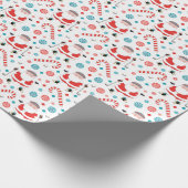 Golf Holiday Gift Cadeaupapier (Hoek)