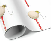 Golf Holiday Gift Cadeaupapier (Rol Hoek)