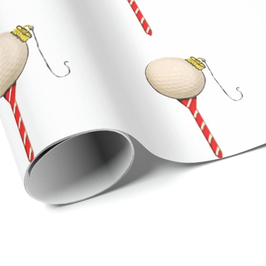 Golf Holiday Gift Cadeaupapier (Rol Hoek)