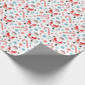 Golf Holiday Gift Cadeaupapier (Hoek)