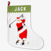 Golf Holiday Gift Grote Kerstsok (Voorkant)