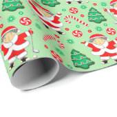 Golf Holiday Gift Inpakpapier (Rol Hoek)