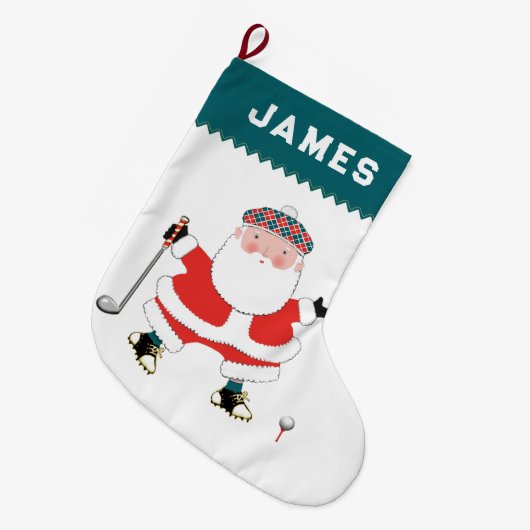 Golf Holiday Grote kerststop Kerstsok (Voorkant (Hangend))