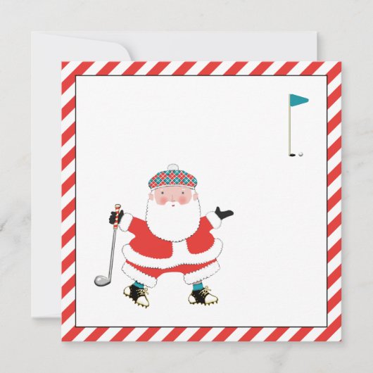 Golf Holiday Uitnodigingen (Voorkant)