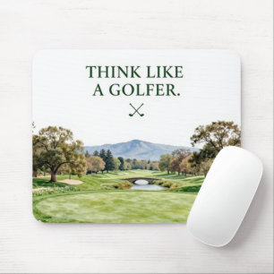Golf Home Décor Collectie Premium Muismat