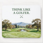 Golf Home Décor Collectie | Premium Muismat (Voorkant)
