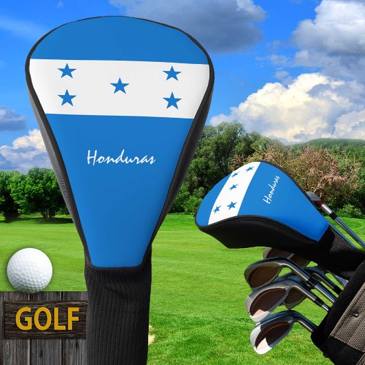Golf Honduras & Honduras Vlag / Golfclubs Hoesjes Golfheadcover