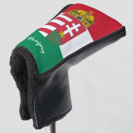 Golf Hongarije & Hongaarse vlag/Golf Clubs Hoesjes Golfheadcover